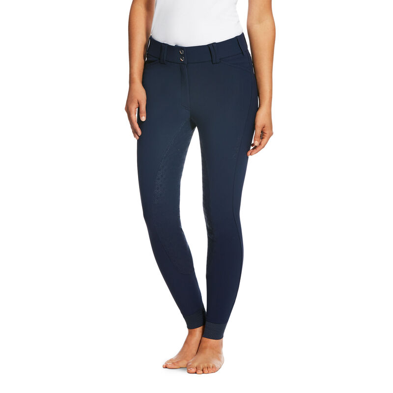 Ariat Hose Damen - Tri Factor Grip Full Seat Breech Navy ( FQRUM-8361 )